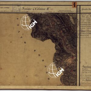 CARTA DELLE PROVINCE CONTINENTALI DELL'EX REGNO DI NAPOLI - SEZIONE 4 COLONNA II (15)