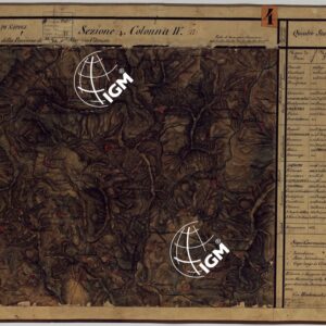 CARTA DELLE PROVINCE CONTINENTALI DELL'EX REGNO DI NAPOLI - SEZIONE 4 COLONNA IV (17)