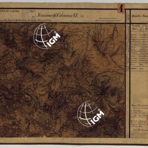 CARTA DELLE PROVINCE CONTINENTALI DELL'EX REGNO DI NAPOLI - SEZIONE 6 COLONNA VI (31)
