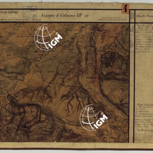 CARTA DELLE PROVINCE CONTINENTALI DELL'EX REGNO DI NAPOLI - SEZIONE 6 COLONNA VII (32)
