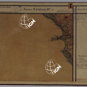CARTA DELLE PROVINCE CONTINENTALI DELL'EX REGNO DI NAPOLI - SEZIONE 9 COLONNA XI (59)