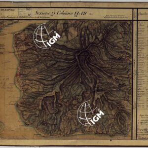 CARTA DELLE PROVINCE CONTINENTALI DELL'EX REGNO DI NAPOLI - SEZIONE 15 COLONNA VI E VII (75)
