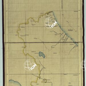CARTA MILITARE DELLA FRONTIERA DEL REGNO ESTRATTA DA RILIEVI ESEGUITI DAGLI UFFIZIALI DELLO STATO MAGGIORE ED INGEGNERI TOPOGRAFI PER LA PARTE CHE RIGUARDA L'OVEST DA PORTELLA A SORA, E DAL FIUME GARIGLIANO AL LAGO DI PATRIA - QUADRO D'UNIONE.