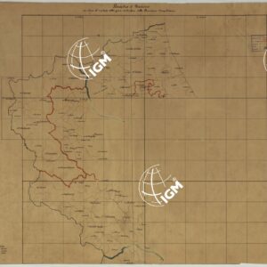 TAVOLETTE AL 20.000 PER LA CARTA DEL REGNO DI NAPOLI - QUADRO D'UNIONE DEI RILIEVI AL 1 A 20.000 DELLA ZONA DI CONFINE DELLE PROVINCE MERIDIONALI.