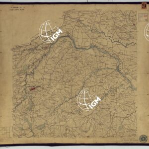 TAVOLETTE AL 20.000 PER LA CARTA DEL REGNO DI NAPOLI - FOGLIO 2° TAVOLA 3.