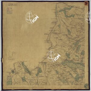 TAVOLETTE AL 20.000 PER LA CARTA DEL REGNO DI NAPOLI - FOGLIO 2° TAVOLA 4.