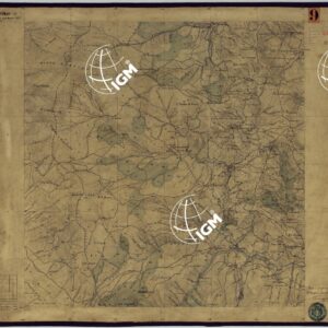 TAVOLETTE AL 20.000 PER LA CARTA DEL REGNO DI NAPOLI - FOGLIO 2° TAVOLA 12.