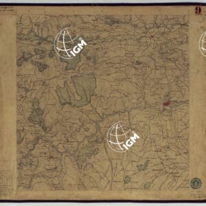 TAVOLETTE AL 20.000 PER LA CARTA DEL REGNO DI NAPOLI - FOGLIO 2° TAVOLA 13.