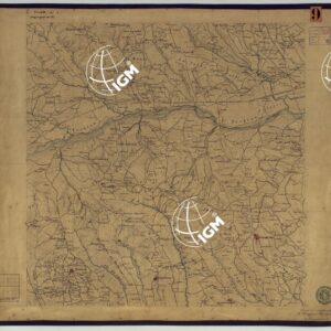 TAVOLETTE AL 20.000 PER LA CARTA DEL REGNO DI NAPOLI - FOGLIO 3° TAVOLA 4.