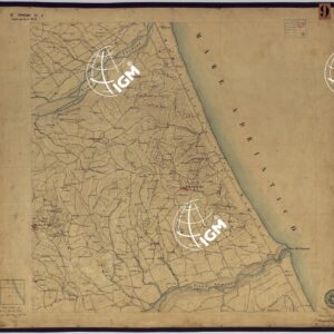 TAVOLETTE AL 20.000 PER LA CARTA DEL REGNO DI NAPOLI - FOGLIO 3° TAVOLA 5.