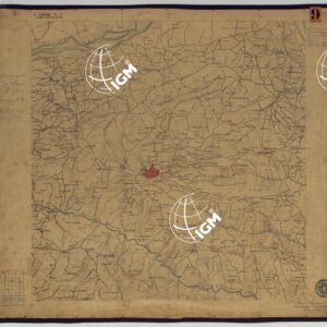 TAVOLETTE AL 20.000 PER LA CARTA DEL REGNO DI NAPOLI - FOGLIO 3° TAVOLA 7.