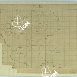 TAVOLETTE AL 20.000 PER LA CARTA DEL REGNO DI NAPOLI - CONFINI COMUNALI FOGLIO 4° 5°.