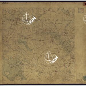 TAVOLETTE AL 20.000 PER LA CARTA DEL REGNO DI NAPOLI - FOGLIO 5° TAVOLA 2.