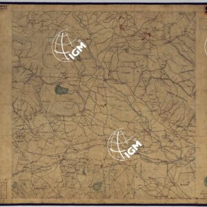 TAVOLETTE AL 20.000 PER LA CARTA DEL REGNO DI NAPOLI - FOGLIO 5° TAVOLA 9.