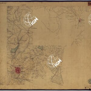 TAVOLETTE AL 20.000 PER LA CARTA DEL REGNO DI NAPOLI - FOGLIO 5° TAVOLA 10.