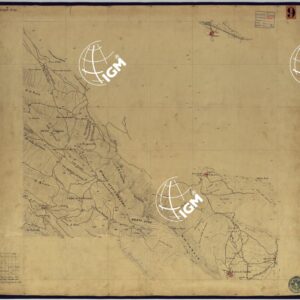 TAVOLETTE AL 20.000 PER LA CARTA DEL REGNO DI NAPOLI - FOGLIO 5° TAVOLA 16.