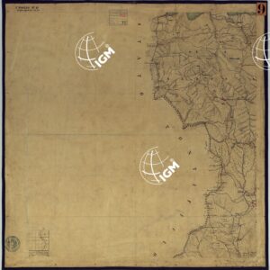 TAVOLETTE AL 20.000 PER LA CARTA DEL REGNO DI NAPOLI - FOGLIO 5° TAVOLA 19.