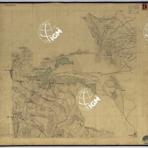 TAVOLETTE AL 20.000 PER LA CARTA DEL REGNO DI NAPOLI - FOGLIO 5° TAVOLA 22.