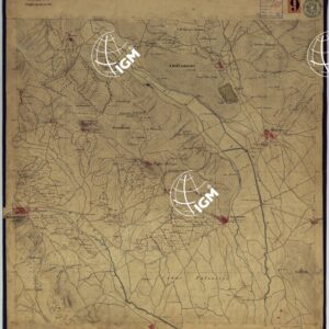 TAVOLETTE AL 20.000 PER LA CARTA DEL REGNO DI NAPOLI - FOGLIO 8° TAVOLA 3.