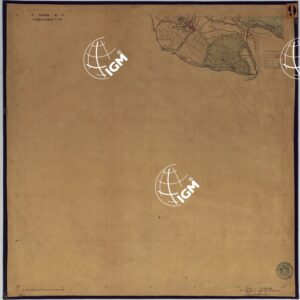 TAVOLETTE AL 20.000 PER LA CARTA DEL REGNO DI NAPOLI - FOGLIO 8° TAVOLA 7.