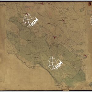 TAVOLETTE AL 20.000 PER LA CARTA DEL REGNO DI NAPOLI - FOGLIO 8° TAVOLA 9.