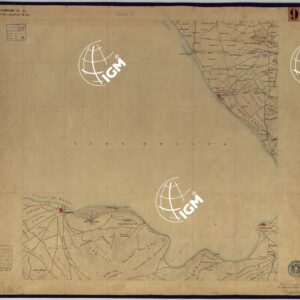 TAVOLETTE AL 20.000 PER LA CARTA DEL REGNO DI NAPOLI - FOGLIO 8° TAVOLA 11.