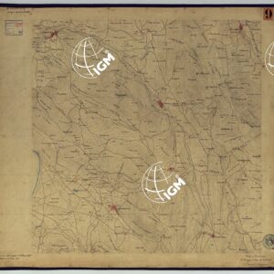 TAVOLETTE AL 20.000 PER LA CARTA DEL REGNO DI NAPOLI - FOGLIO 8° TAVOLA 12.