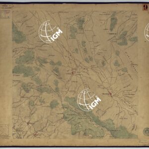 TAVOLETTE AL 20.000 PER LA CARTA DEL REGNO DI NAPOLI - FOGLIO 8° TAVOLA 14.