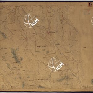 TAVOLETTE AL 20.000 PER LA CARTA DEL REGNO DI NAPOLI - FOGLIO 8° TAVOLA 15.