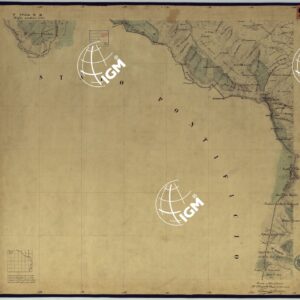 TAVOLETTE AL 20.000 PER LA CARTA DEL REGNO DI NAPOLI - FOGLIO 8° TAVOLA 16.