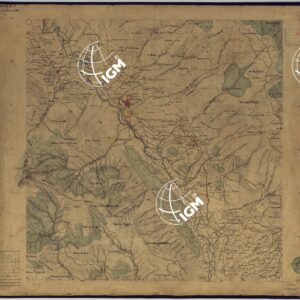 TAVOLETTE AL 20.000 PER LA CARTA DEL REGNO DI NAPOLI - FOGLIO 8° TAVOLA 17.