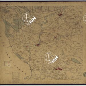 TAVOLETTE AL 20.000 PER LA CARTA DEL REGNO DI NAPOLI - FOGLIO 12°TAVOLA 1.