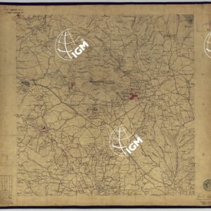 TAVOLETTE AL 20.000 PER LA CARTA DEL REGNO DI NAPOLI - FOGLIO 12° TAVOLA 2.