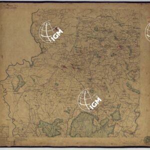 TAVOLETTE AL 20.000 PER LA CARTA DEL REGNO DI NAPOLI - FOGLIO 12° TAVOLA 3.