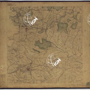 TAVOLETTE AL 20.000 PER LA CARTA DEL REGNO DI NAPOLI - FOGLIO 12° TAVOLA 6.