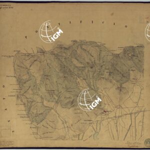 TAVOLETTE AL 20.000 PER LA CARTA DEL REGNO DI NAPOLI - FOGLIO 12° TAVOLA 8.