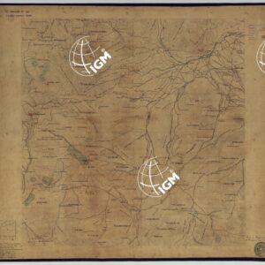 TAVOLETTE AL 20.000 PER LA CARTA DEL REGNO DI NAPOLI - FOGLIO 12° TAVOLA 10.