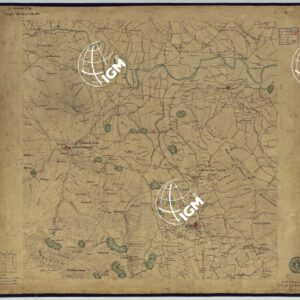 TAVOLETTE AL 20.000 PER LA CARTA DEL REGNO DI NAPOLI - FOGLIO 12° TAVOLA 11.