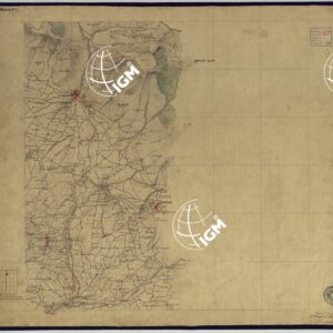 TAVOLETTE AL 20.000 PER LA CARTA DEL REGNO DI NAPOLI - FOGLIO 13° TAVOLA 1.