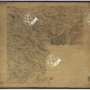 TAVOLETTE AL 20.000 PER LA CARTA DEL REGNO DI NAPOLI - FOGLIO 13° TAVOLA 7.