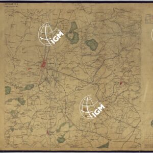 TAVOLETTE AL 20.000 PER LA CARTA DEL REGNO DI NAPOLI - FOGLIO 13° TAVOLA 13.