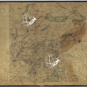 TAVOLETTE AL 20.000 PER LA CARTA DEL REGNO DI NAPOLI - FOGLIO 13° TAVOLA 14.