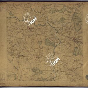 TAVOLETTE AL 20.000 PER LA CARTA DEL REGNO DI NAPOLI - FOGLIO 13° TAVOLA 19.