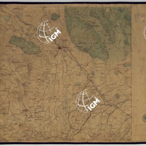 TAVOLETTE AL 20.000 PER LA CARTA DEL REGNO DI NAPOLI - FOGLIO 13° TAVOLA 20.