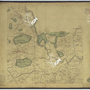 TAVOLETTE AL 20.000 PER LA CARTA DEL REGNO DI NAPOLI - FOGLIO 13° TAVOLA 21.