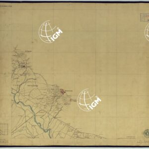 TAVOLETTE AL 20.000 PER LA CARTA DEL REGNO DI NAPOLI - FOGLIO 13° TAVOLA 22.