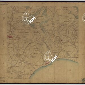 TAVOLETTE AL 20.000 PER LA CARTA DEL REGNO DI NAPOLI - FOGLIO 17° TAVOLA 3.