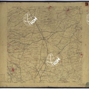 TAVOLETTE AL 20.000 PER LA CARTA DEL REGNO DI NAPOLI - FOGLIO 18° TAVOLA 3.