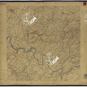 TAVOLETTE AL 20.000 PER LA CARTA DEL REGNO DI NAPOLI - FOGLIO 18° TAVOLA 5.