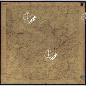 TAVOLETTE AL 20.000 PER LA CARTA DEL REGNO DI NAPOLI - FOGLIO 18° TAVOLA 6.